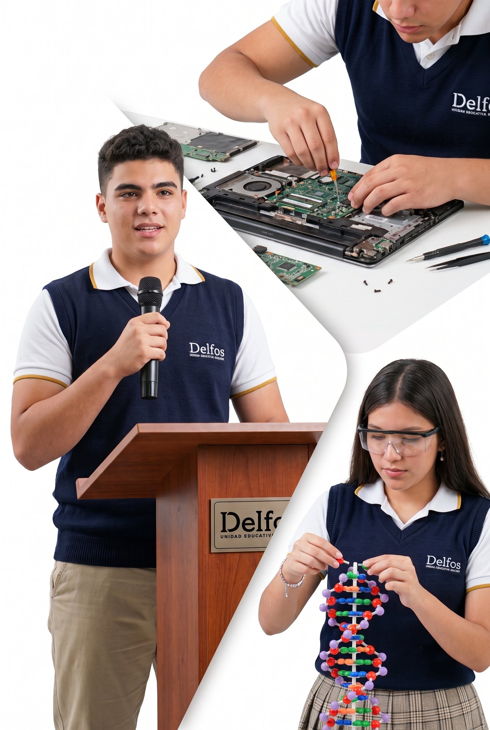 Estudiantes Unidad Educativa Delfos